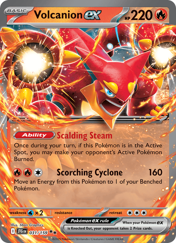 031/159 — Volcanion ex — Journey Together