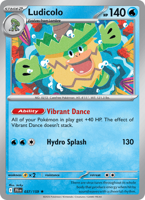 037/159 — Ludicolo — Journey Together