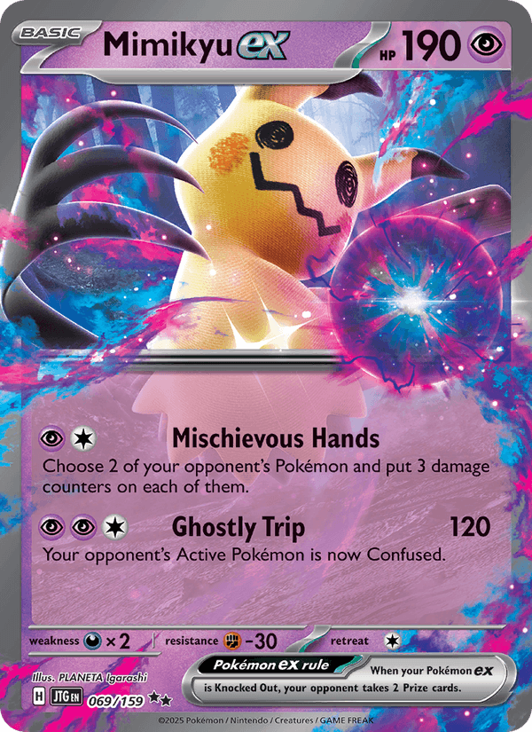 069/159 — Mimikyu ex — Journey Together