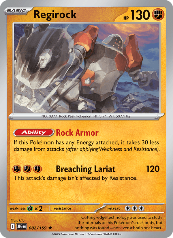 082/159 — Regirock — Journey Together