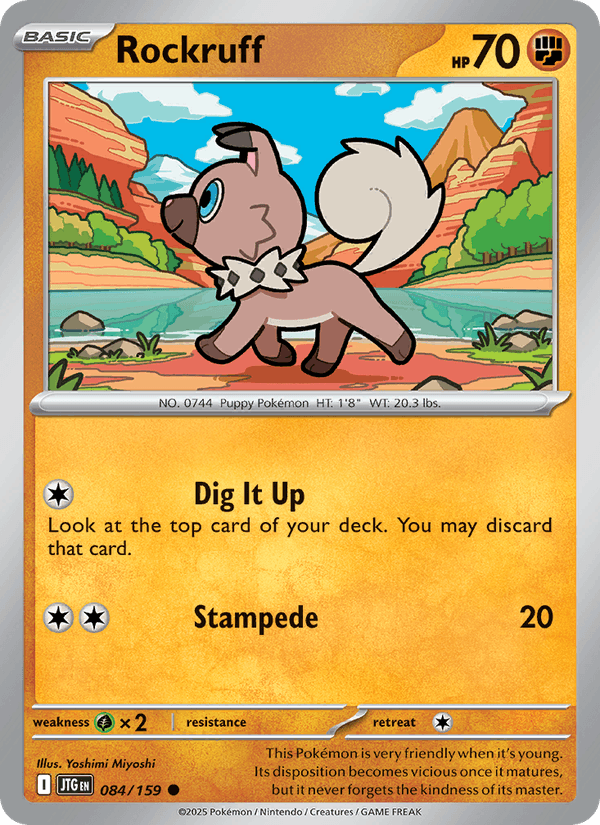 084/159 — Rockruff — Journey Together