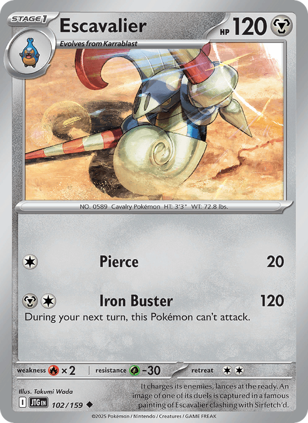 102/159 — Escavalier — Journey Together