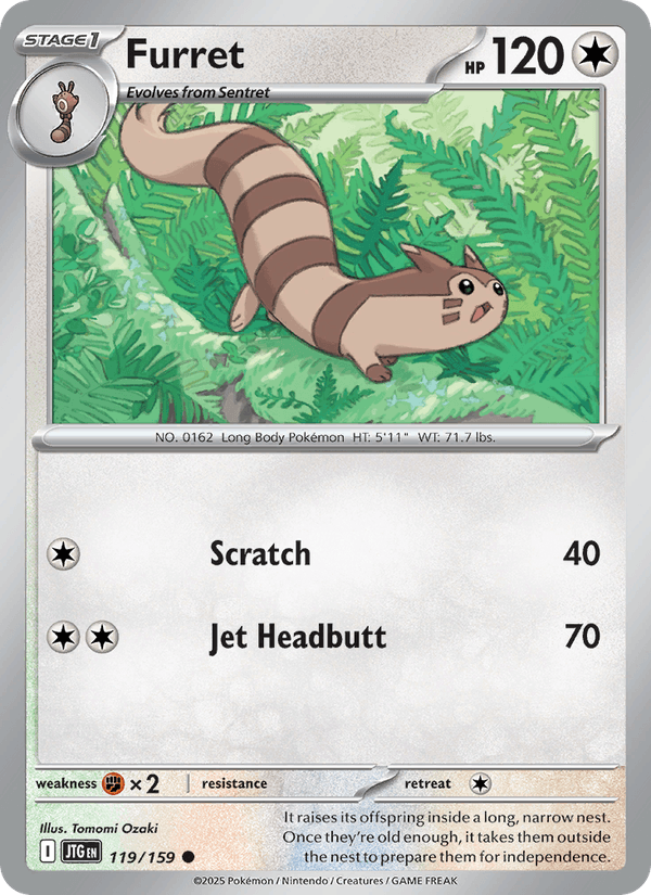 119/159 — Furret — Journey Together