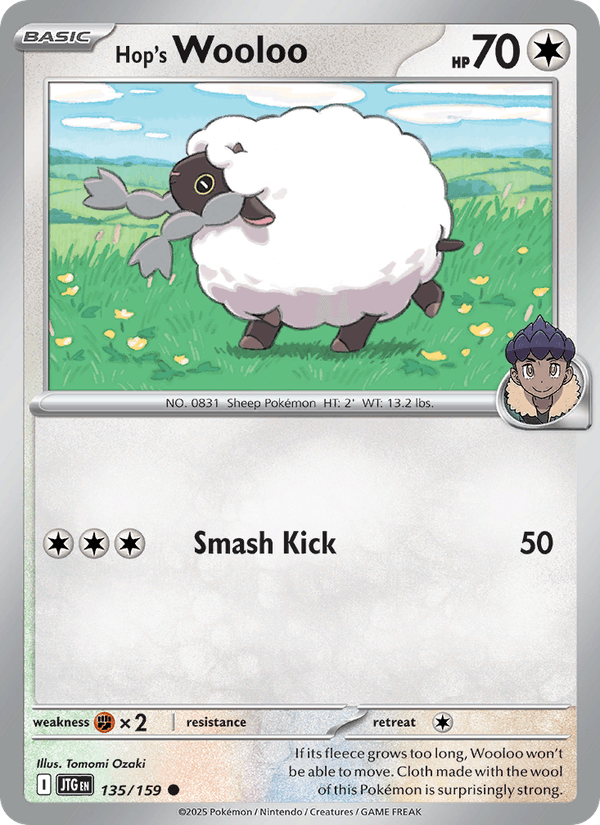 135/159 — Hop's Wooloo — Journey Together