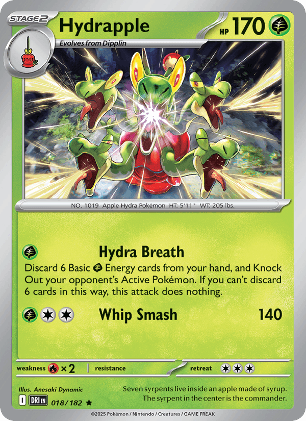 018/182 — Hydrapple — Destined Rivals