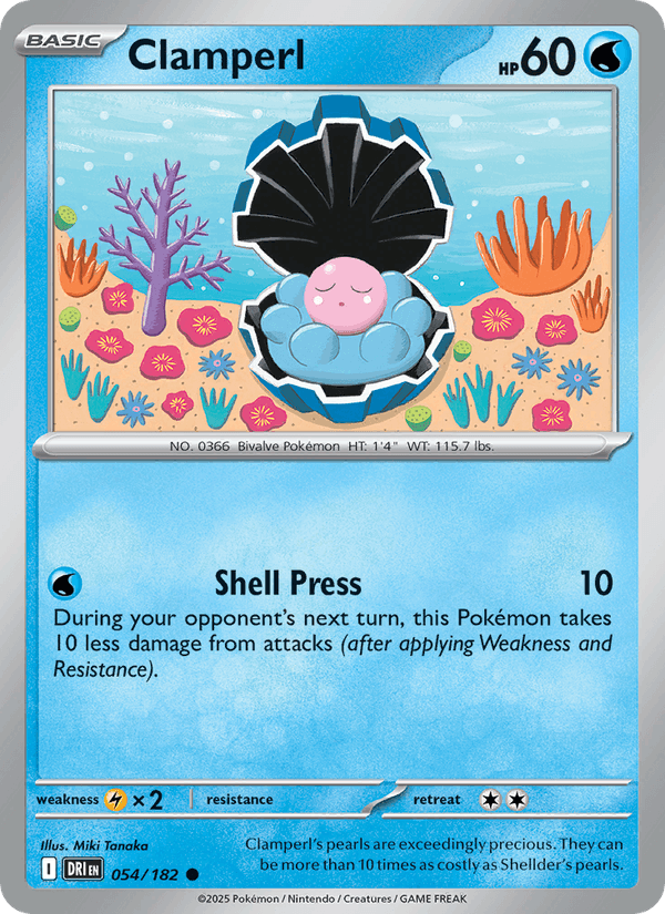 054/182 — Clamperl — Destined Rivals