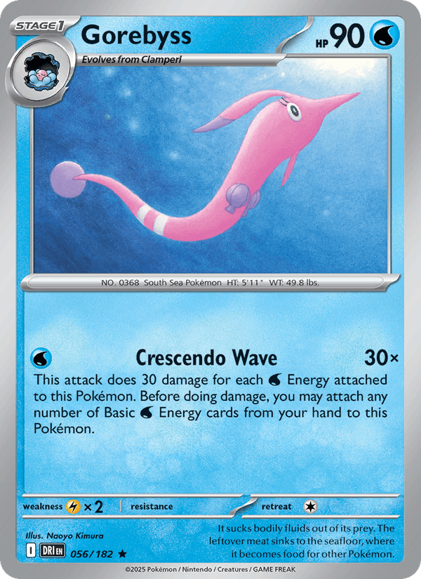 056/182 — Gorebyss — Destined Rivals