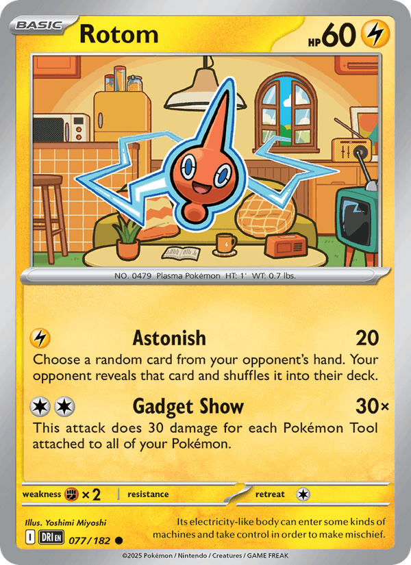 077/182 — Rotom — Destined Rivals
