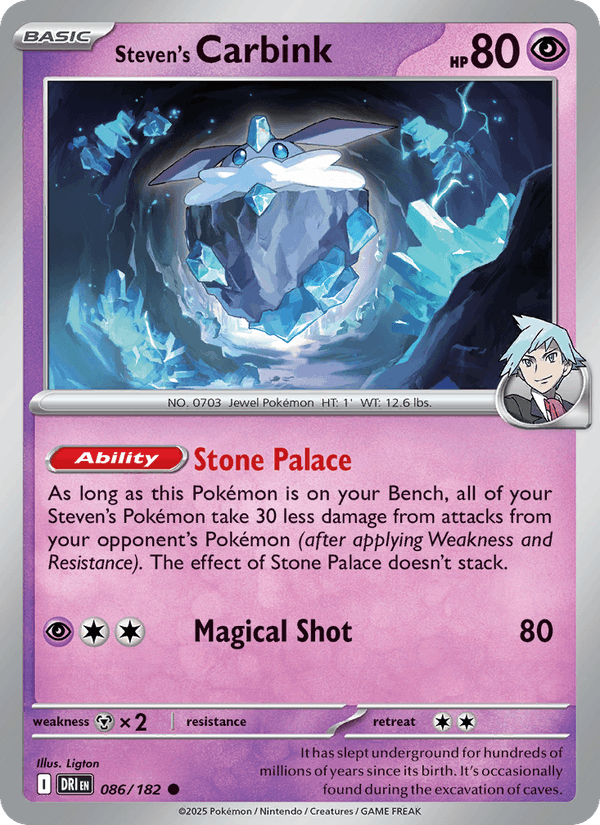 086/182 — Steven's Carbink — Destined Rivals