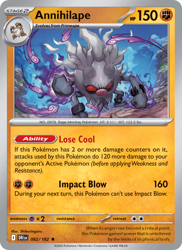 092/182 — Annihilape — Destined Rivals