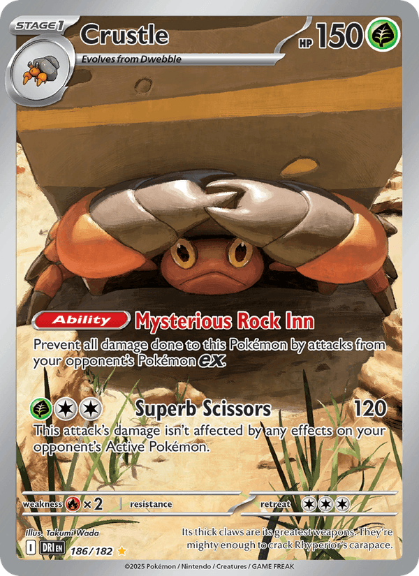 186/182 — Crustle — Destined Rivals
