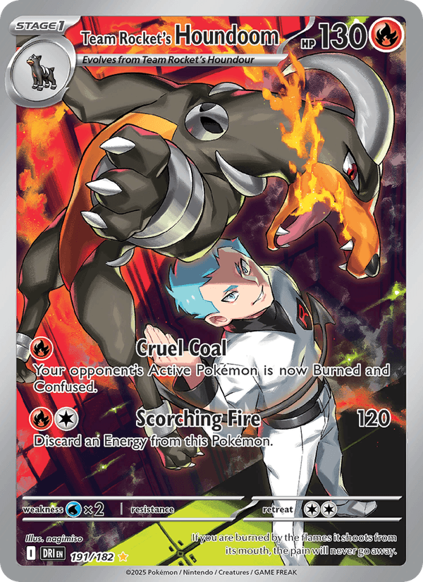 191/182 — Team Rocket's Houndoom — Destined Rivals