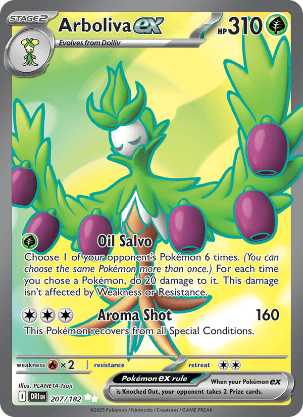 207/182 — Arboliva ex — Destined Rivals