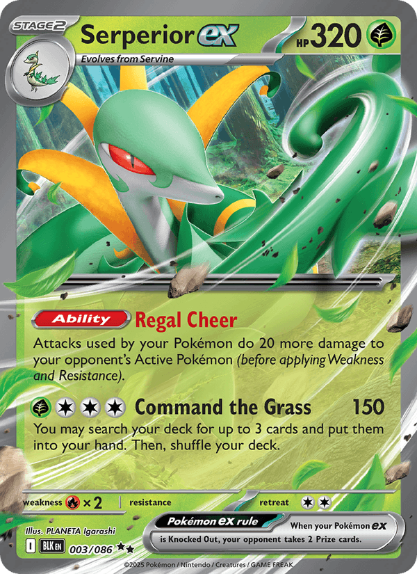 003/86 — Serperior ex — Black Bolt